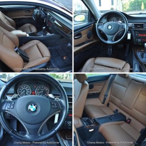 2008 BMW 335i (E92) Barbera Red w/Saddlebrown