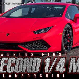 Underground Racing TT Lamborghini Huracan - 7.80 1/4 Mile Pass - World's First! - YouTube