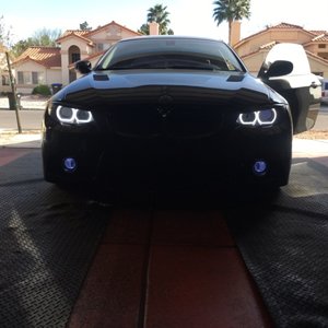 White demon eye DRLs