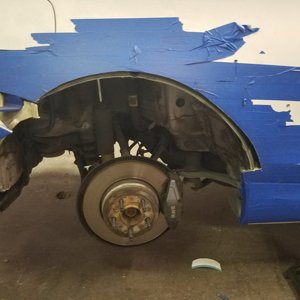 Fenders cut out