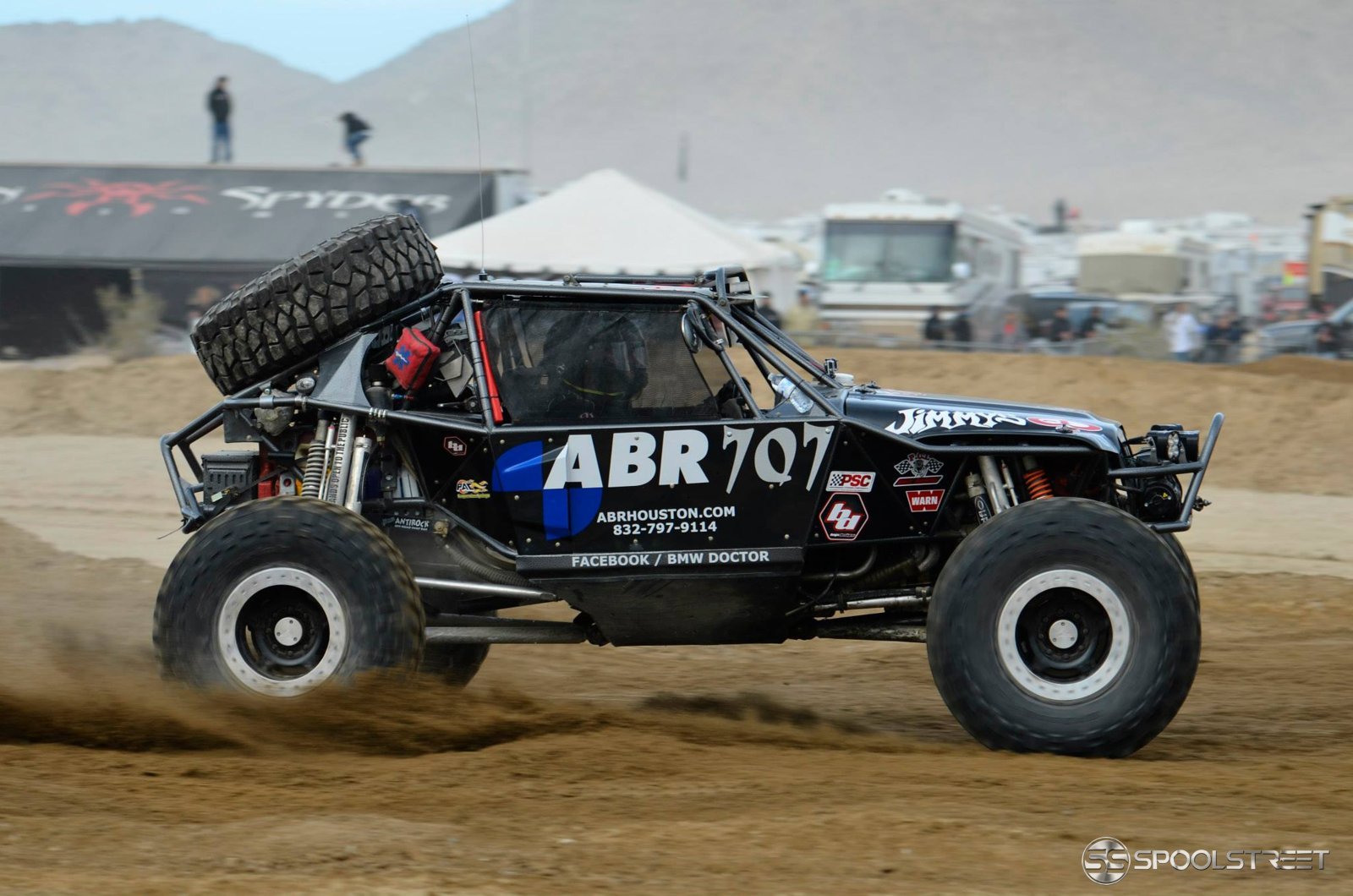 ABR Houston sponsored race truck