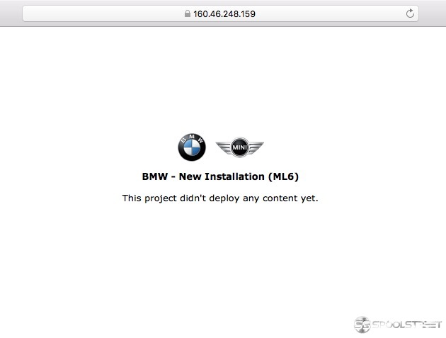 BMW CIC server site