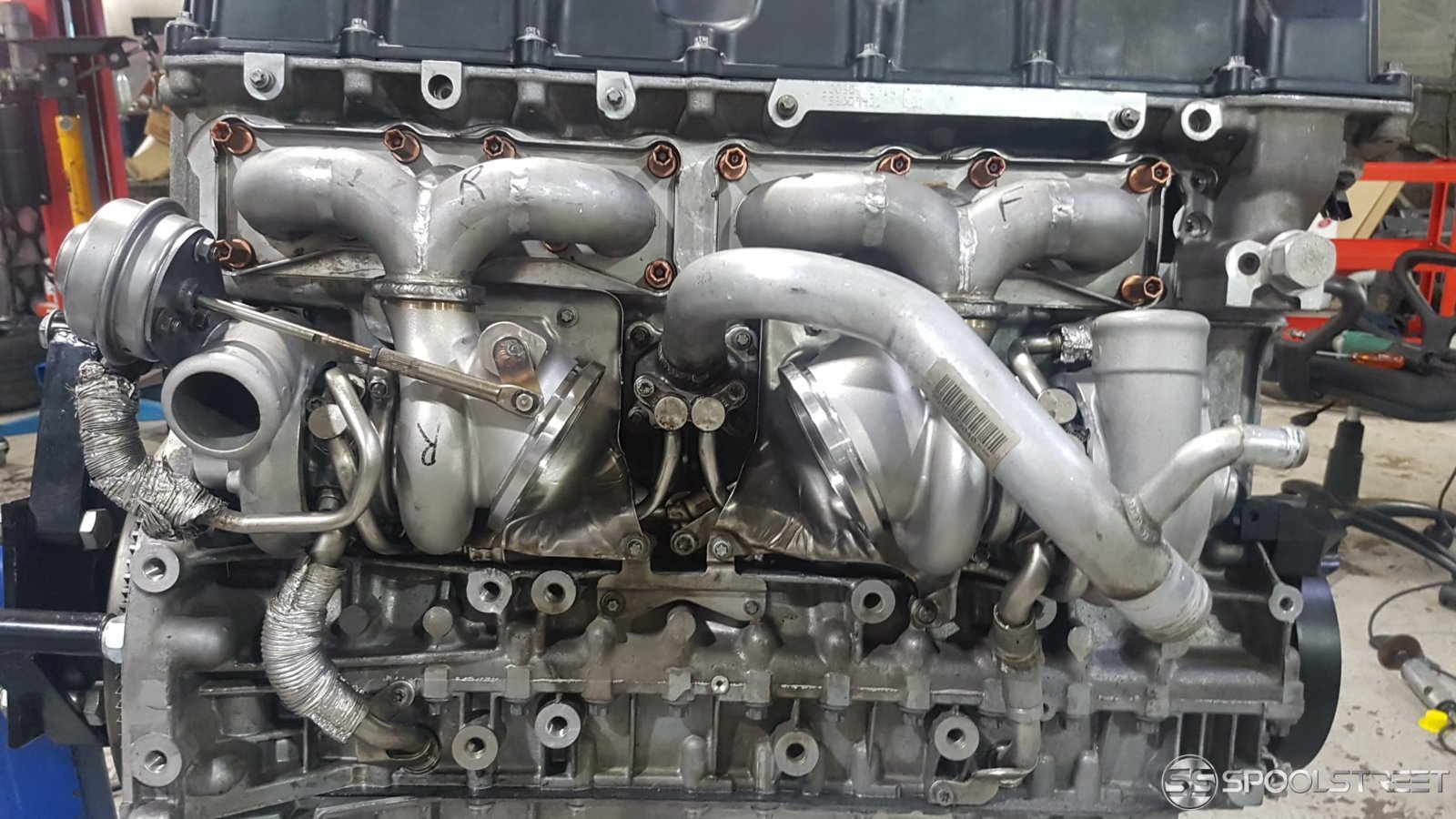 HP800s + custom N53 manifolds